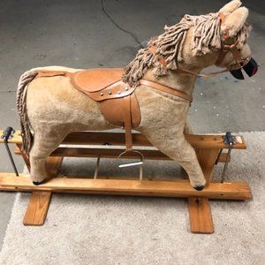 English Rocking Sliding Horse
